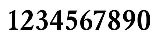 URWGaramondTDemNar Font, Number Fonts