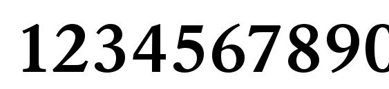 URWGaramondTDemWid Font, Number Fonts