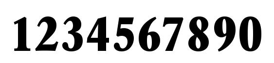 URWGaramondTExtBolExtNar Font, Number Fonts