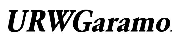 URWGaramondTExtNar Bold Oblique Font