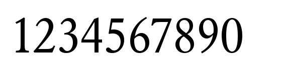 URWGaramondTNar Font, Number Fonts