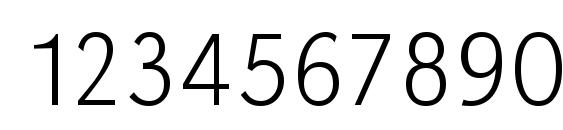 URWGroteskTExtLig Font, Number Fonts