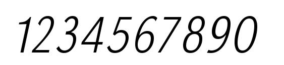 URWGroteskTExtLigExtNar Oblique Font, Number Fonts