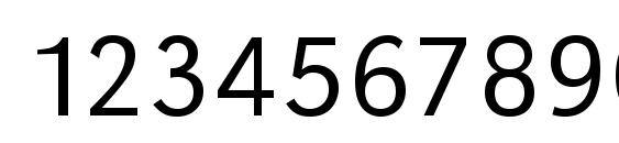 URWGroteskTLigWid Font, Number Fonts