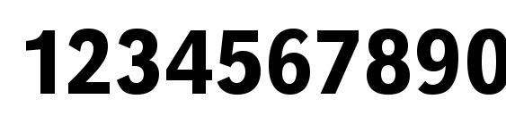 URWGroteskTMedExtNar Font, Number Fonts