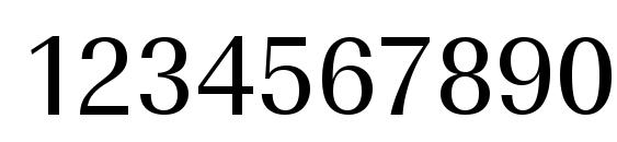 URWImperialTNar Font, Number Fonts