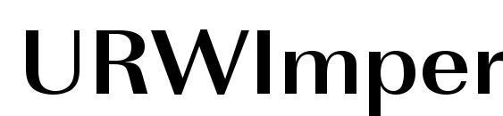URWImperialTWid Bold Font