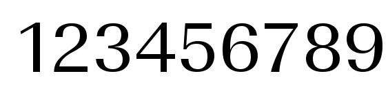 URWImperialTWid Font, Number Fonts