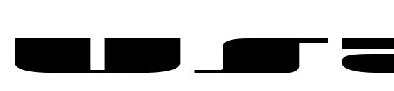 шрифт Usae, бесплатный шрифт Usae, предварительный просмотр шрифта Usae