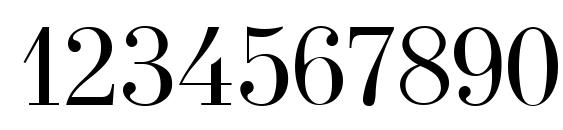 Usual new plain Font, Number Fonts