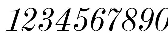 UsualNew Italic Font, Number Fonts