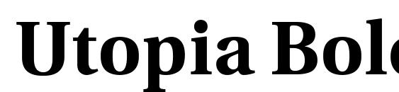 Utopia Bold with Oldstyle Figures font, free Utopia Bold with Oldstyle Figures font, preview Utopia Bold with Oldstyle Figures font