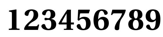 Utopia Bold Font, Number Fonts