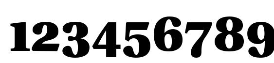 Utopia Expert Black Font, Number Fonts