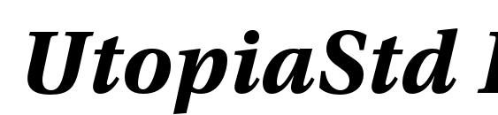 UtopiaStd BoldCaptIt font, free UtopiaStd BoldCaptIt font, preview UtopiaStd BoldCaptIt font