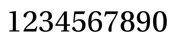UtopiaStd Regular Font, Number Fonts
