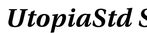 UtopiaStd SemiboldCaptIt font, free UtopiaStd SemiboldCaptIt font, preview UtopiaStd SemiboldCaptIt font