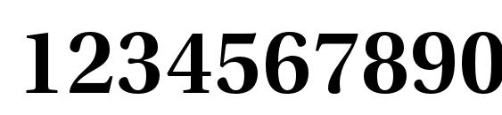 UtopiaStd SemiboldSubh Font, Number Fonts