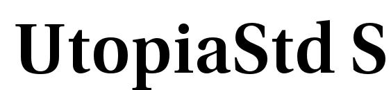 UtopiaStd SemiboldSubh font, free UtopiaStd SemiboldSubh font, preview UtopiaStd SemiboldSubh font