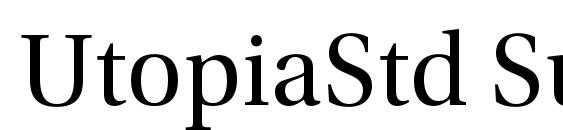 UtopiaStd Subh font, free UtopiaStd Subh font, preview UtopiaStd Subh font