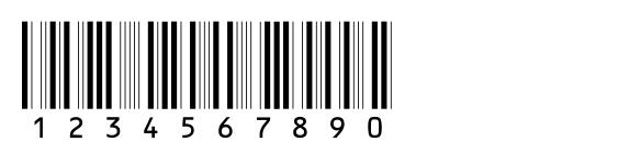 V100001 Font, Number Fonts