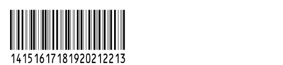 V300004 Font, Number Fonts