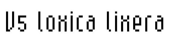 V5 loxica lixera font, free V5 loxica lixera font, preview V5 loxica lixera font