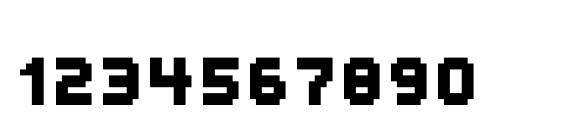 Шрифт V5 loxica robusta, Шрифты для цифр и чисел