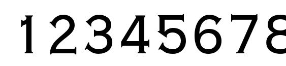 Vacansiac Font, Number Fonts