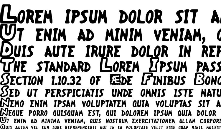 specimens Vacant Capz BRK font, sample Vacant Capz BRK font, an example of writing Vacant Capz BRK font, review Vacant Capz BRK font, preview Vacant Capz BRK font, Vacant Capz BRK font