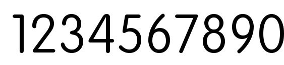 VAG Rounded LT Thin Font, Number Fonts