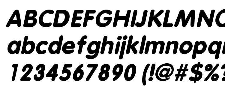 glyphs Vagabond Bold Italic font, сharacters Vagabond Bold Italic font, symbols Vagabond Bold Italic font, character map Vagabond Bold Italic font, preview Vagabond Bold Italic font, abc Vagabond Bold Italic font, Vagabond Bold Italic font