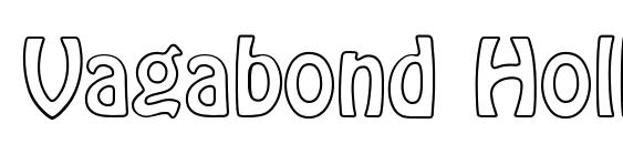 Vagabond Hollow font, free Vagabond Hollow font, preview Vagabond Hollow font