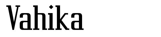 шрифт Vahika, бесплатный шрифт Vahika, предварительный просмотр шрифта Vahika