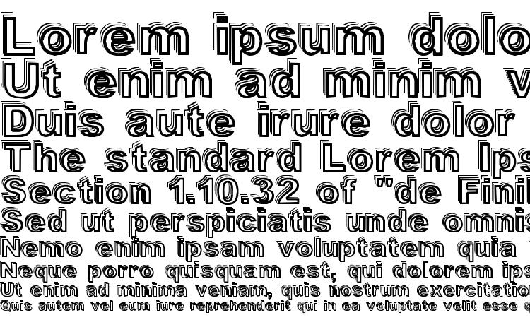 specimens Vale Shadow font, sample Vale Shadow font, an example of writing Vale Shadow font, review Vale Shadow font, preview Vale Shadow font, Vale Shadow font
