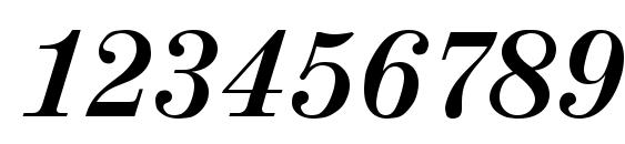 Valencia Bold Italic Font, Number Fonts