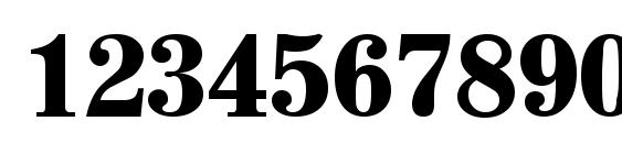 Valencia extrabold Font, Number Fonts