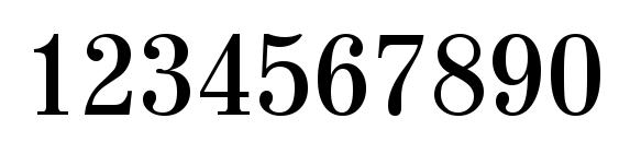 Valencia medium Font, Number Fonts