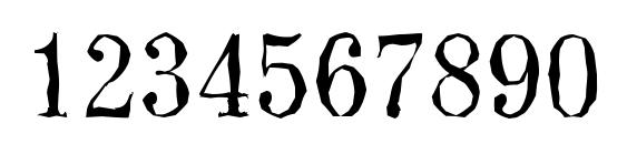 Шрифт ValenciaAntique Regular, Шрифты для цифр и чисел