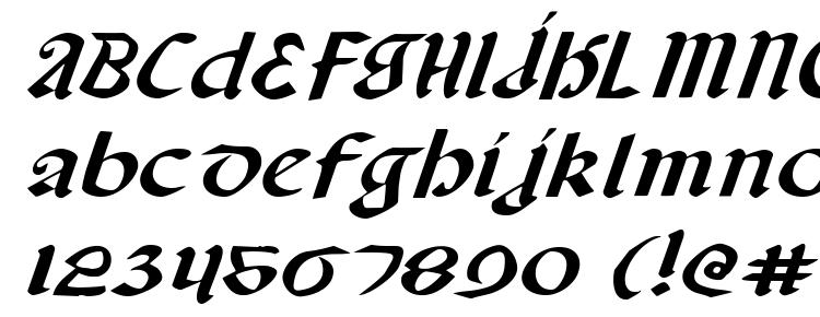 glyphs Valerius Expanded Italic font, сharacters Valerius Expanded Italic font, symbols Valerius Expanded Italic font, character map Valerius Expanded Italic font, preview Valerius Expanded Italic font, abc Valerius Expanded Italic font, Valerius Expanded Italic font