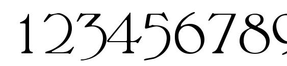 Valitlightssk regular Font, Number Fonts