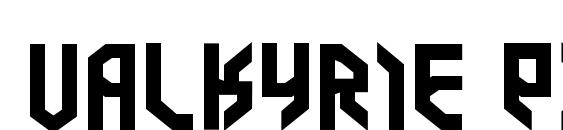 Шрифт Valkyrie Expanded Bold