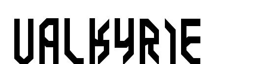 шрифт Valkyrie, бесплатный шрифт Valkyrie, предварительный просмотр шрифта Valkyrie