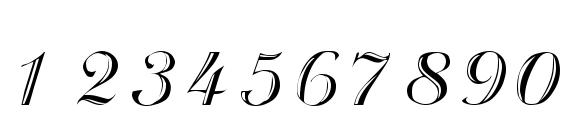 Valletortssk regular Font, Number Fonts