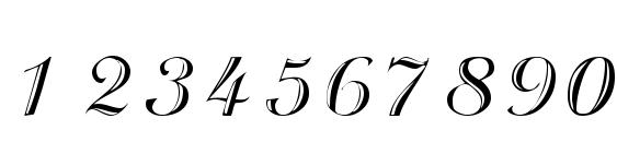 Valletortssk Font, Number Fonts