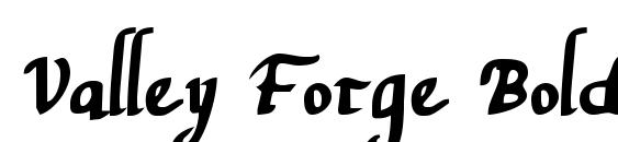 Valley Forge Bold Font