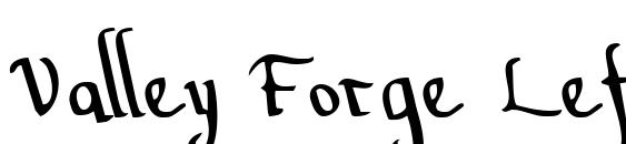 Valley Forge Leftalic Font