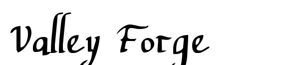 Valley Forge font, free Valley Forge font, preview Valley Forge font