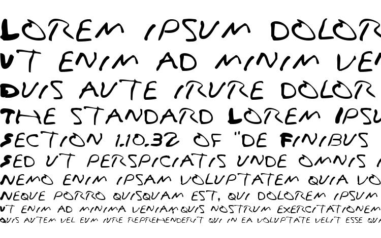 specimens Vamp font, sample Vamp font, an example of writing Vamp font, review Vamp font, preview Vamp font, Vamp font