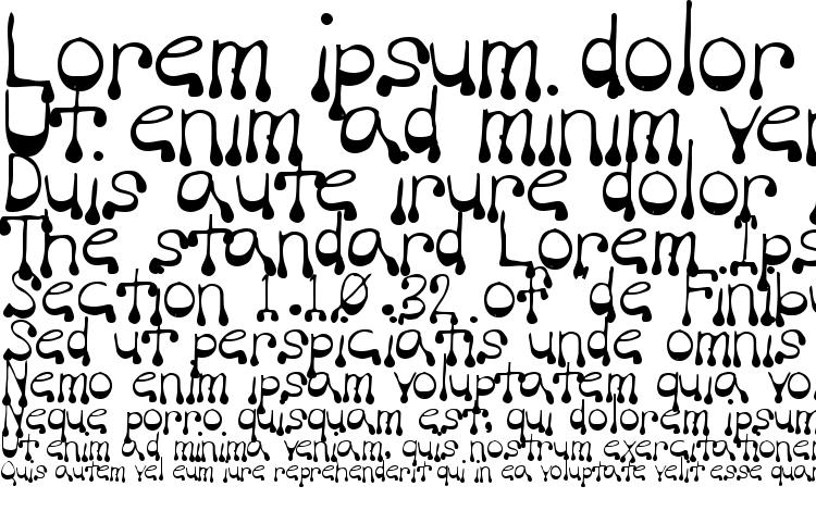 specimens Vampire font, sample Vampire font, an example of writing Vampire font, review Vampire font, preview Vampire font, Vampire font